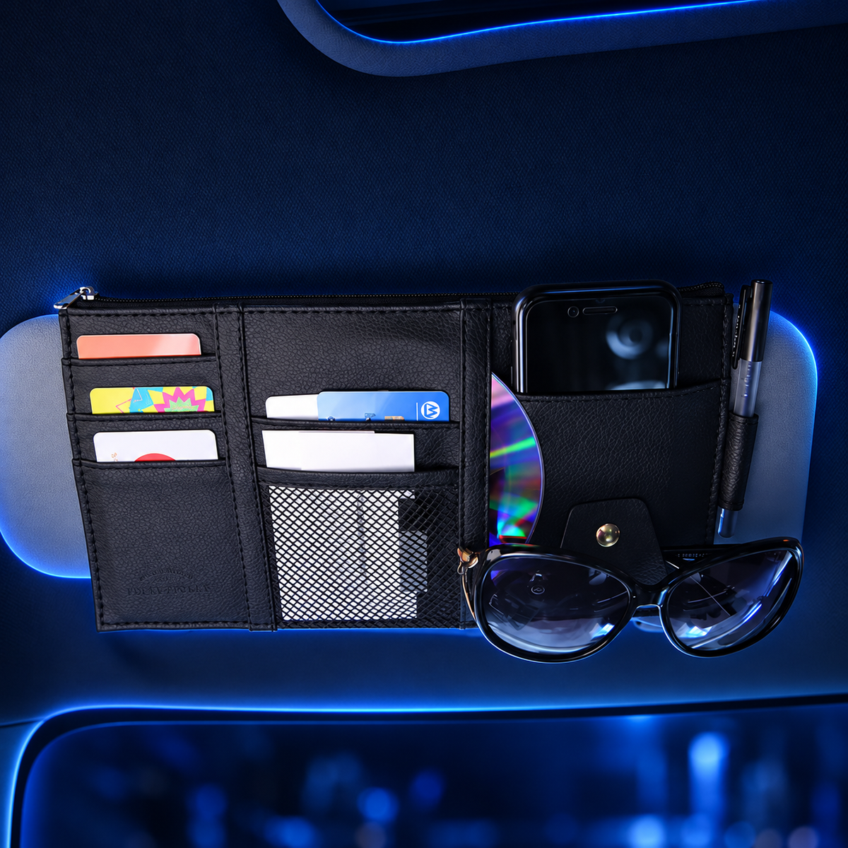 Zenforix Sun-Visor Storage Organizer — restyled gallery view