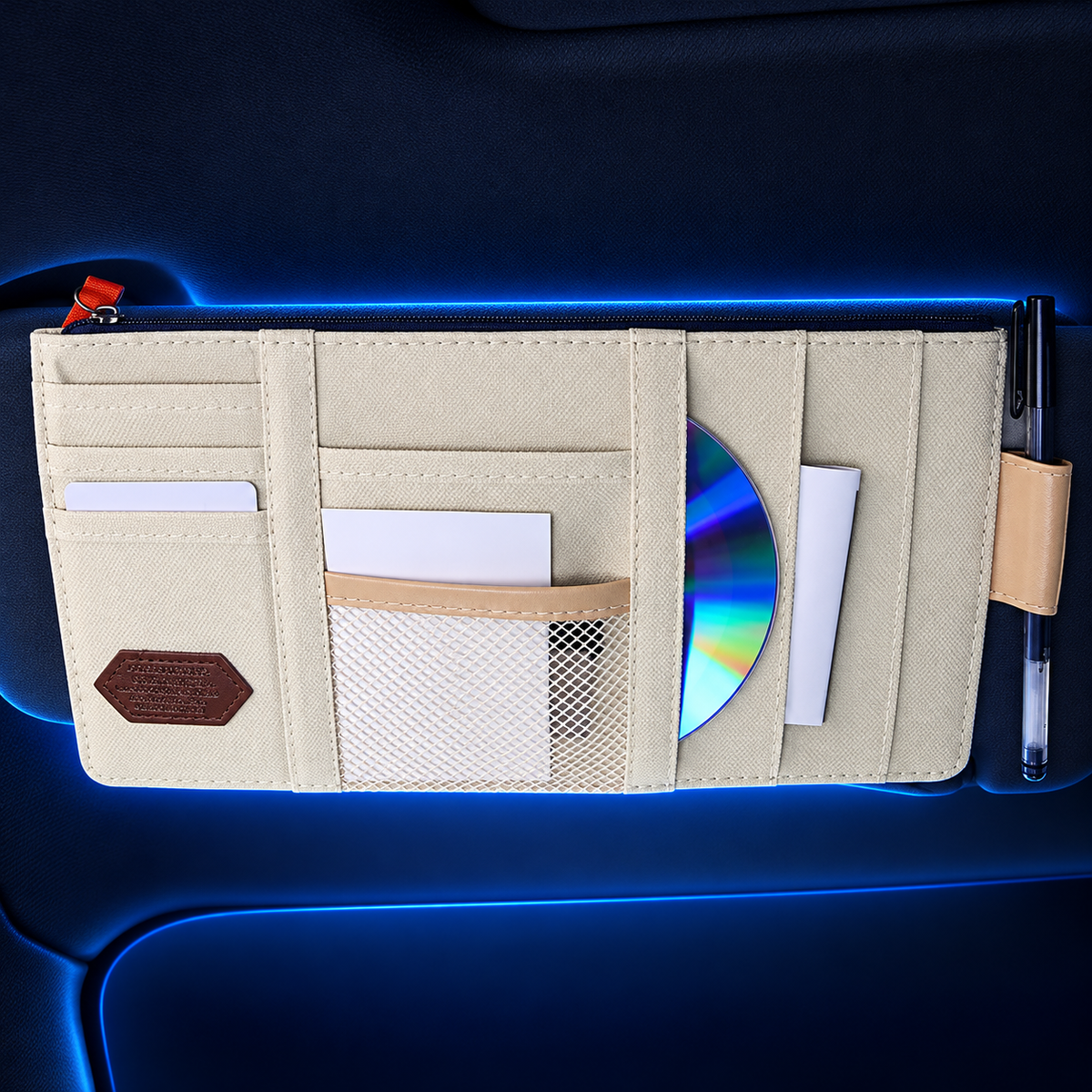 Zenforix Sun-Visor Storage Organizer — Zenforix branded product cover