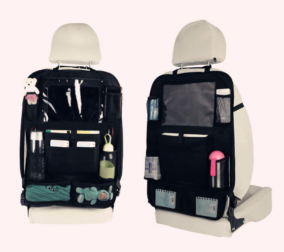 Backseat travel organizer product view