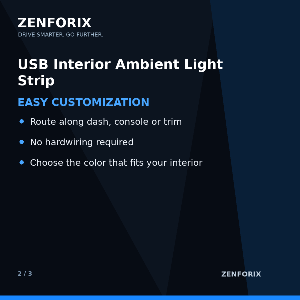 Zenforix ambient light color customization